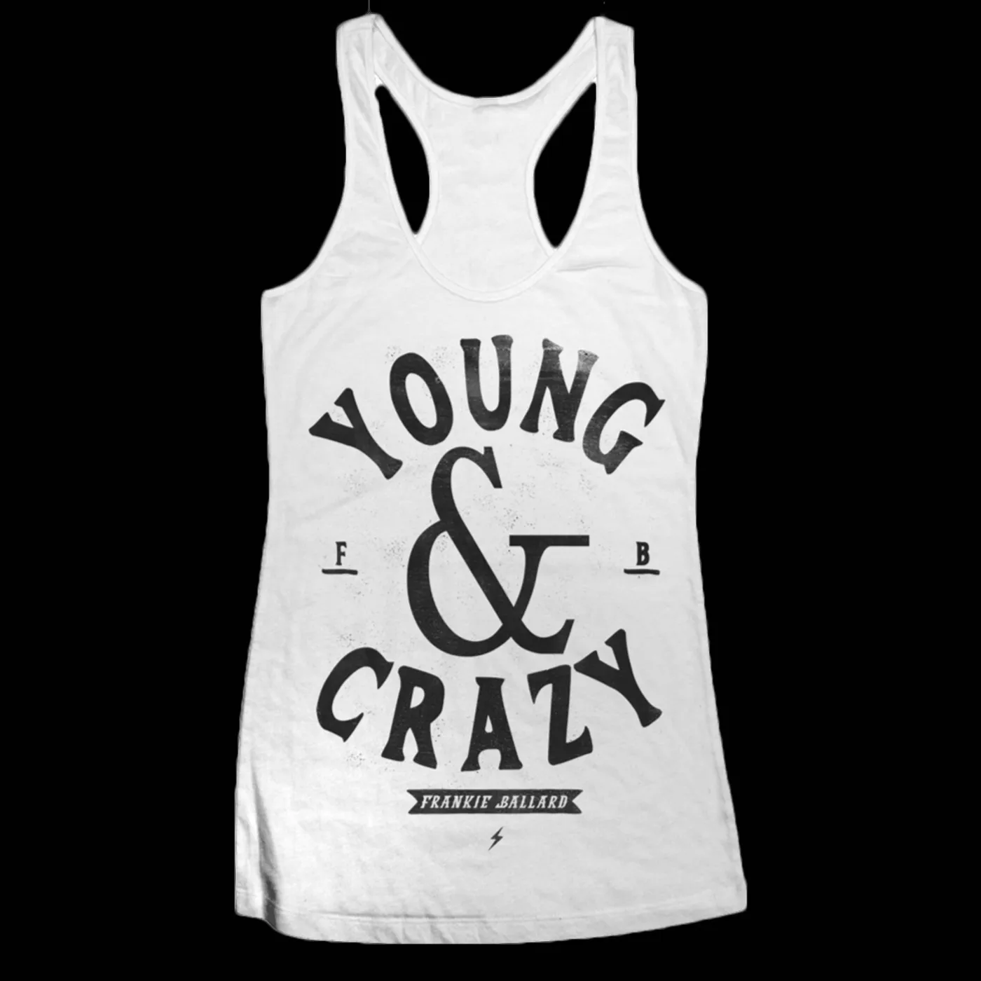 Frankie Ballard Young & Crazy Racerback Tank