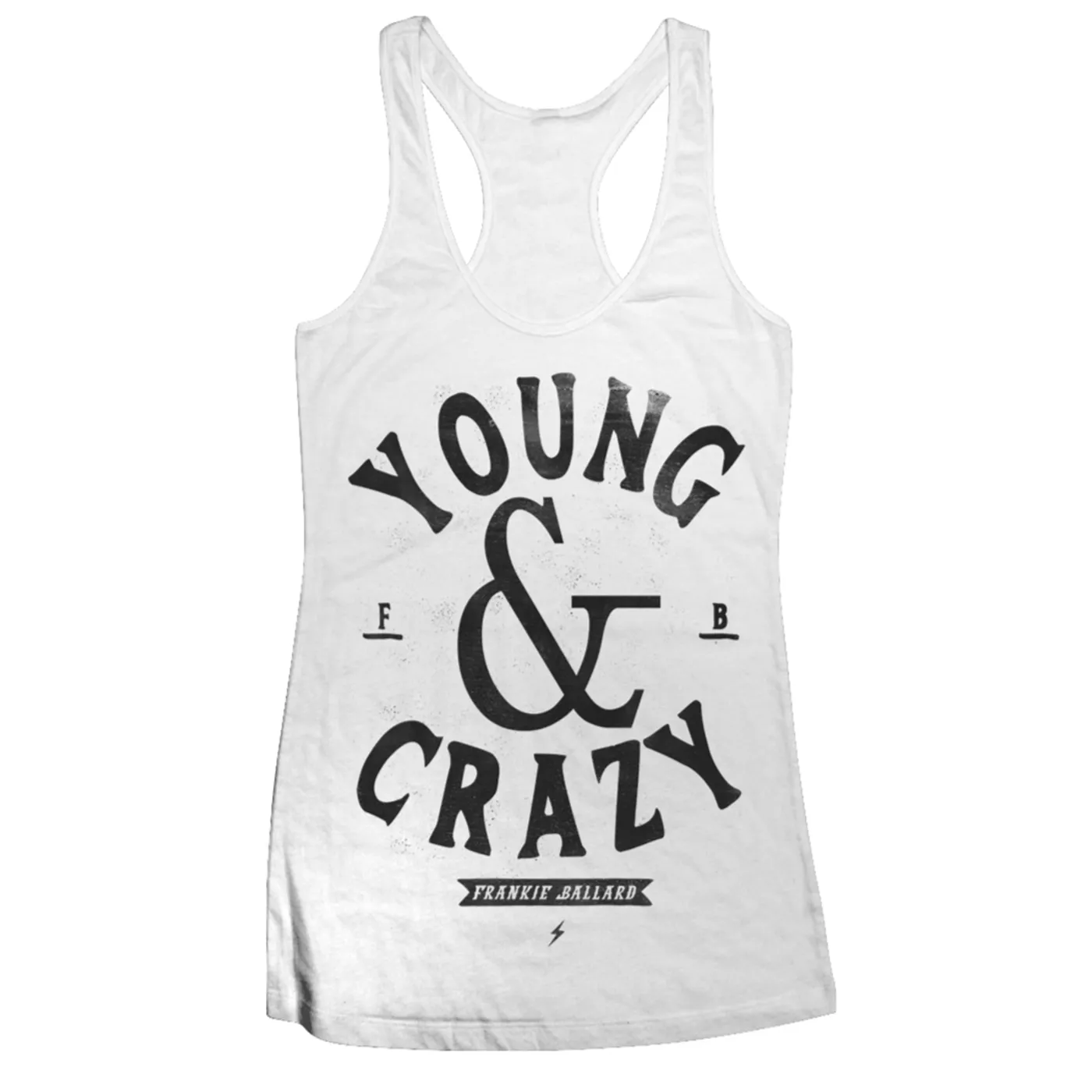 Frankie Ballard Young & Crazy Racerback Tank
