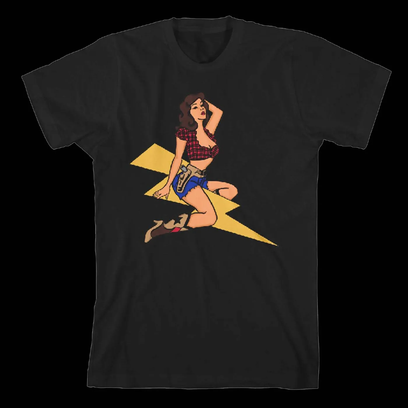 Frankie Ballard Cowgirl Pin Up T-Shirt