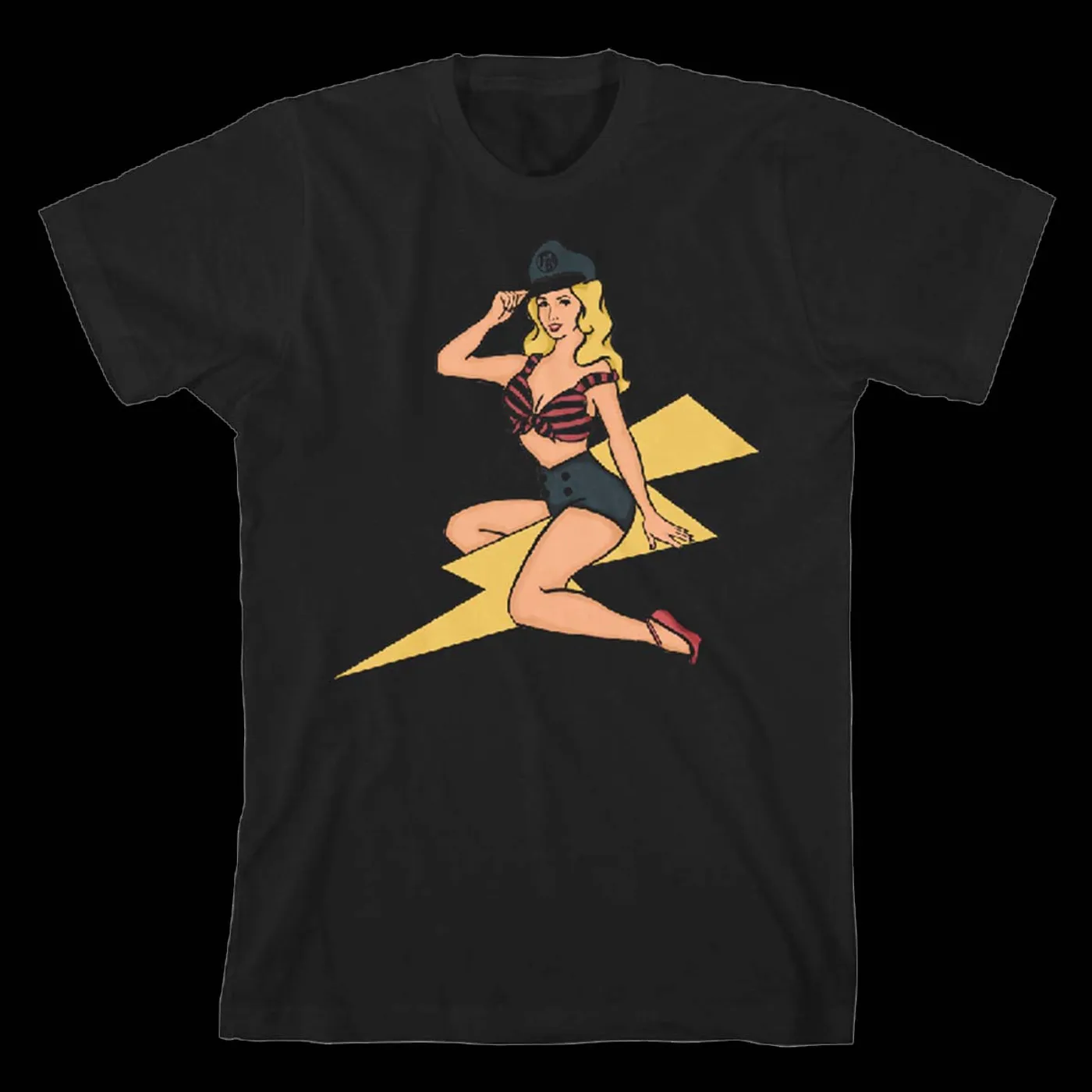 Frankie Ballard Sailor Girl Pin Up T-Shirt