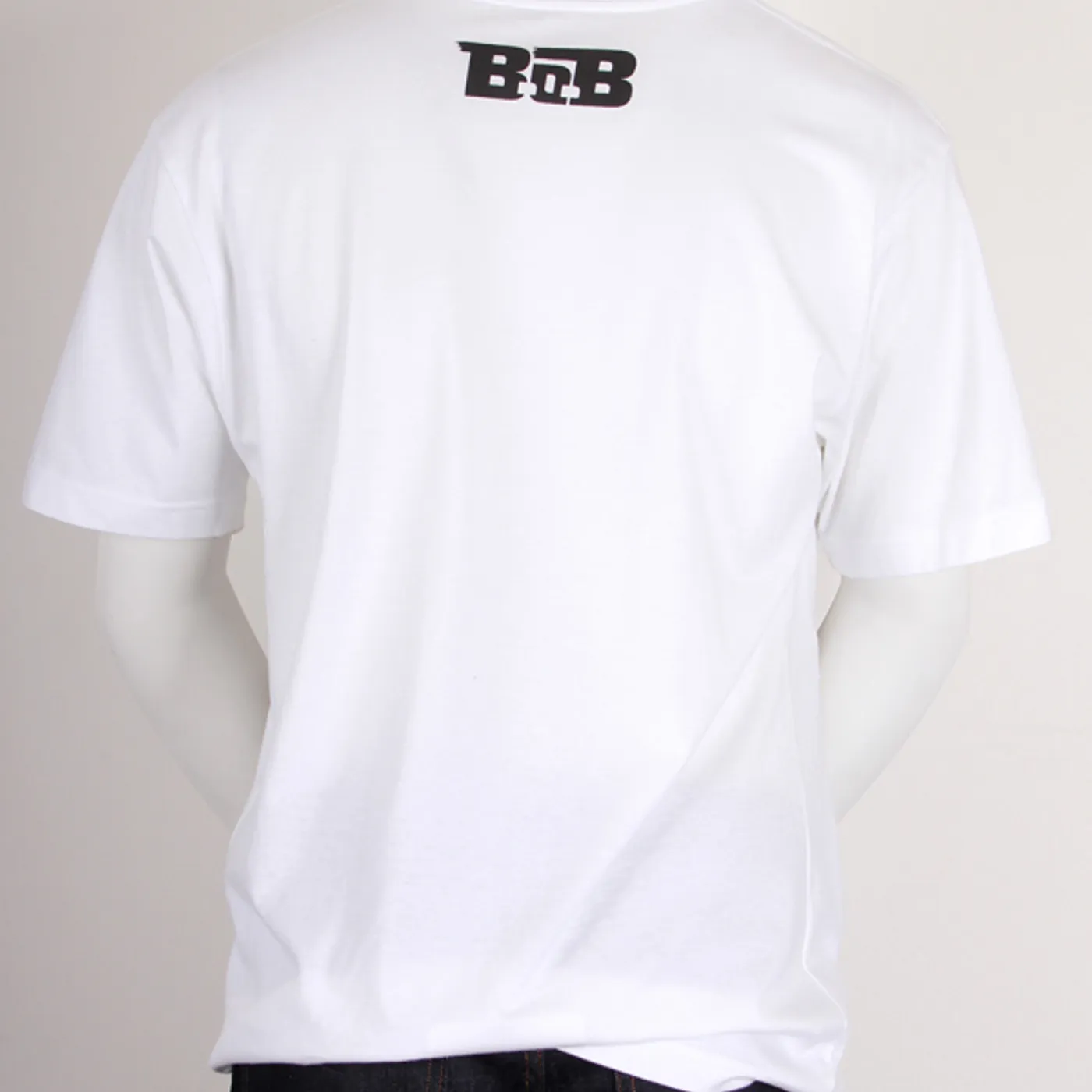 B.o.B Haterz Shock Basic White T-shirt