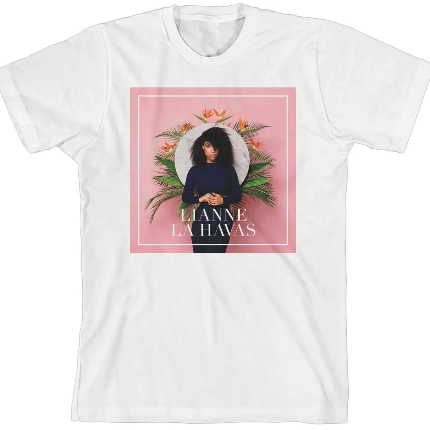 Lianne La Havas Blood 2015 Tour White T-Shirt