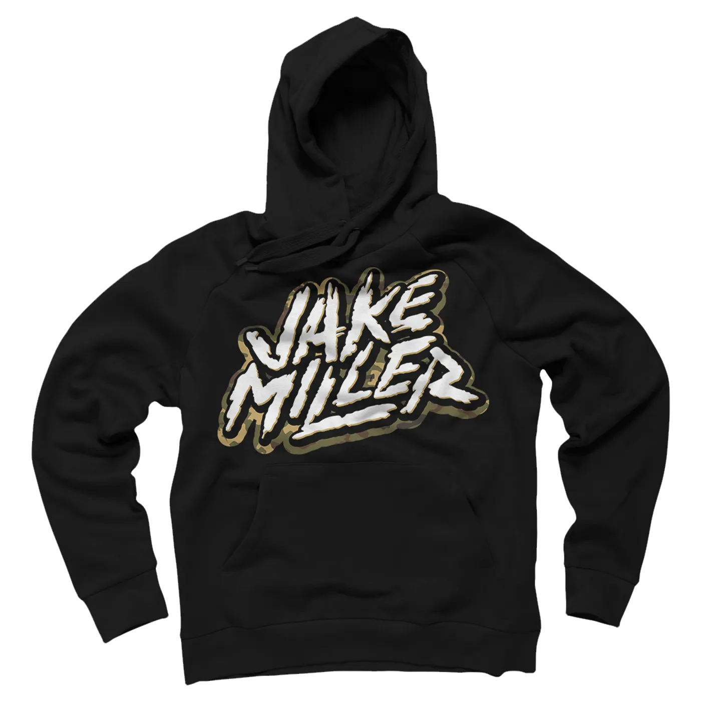 Jake Miller Camo Scratch Hoodie