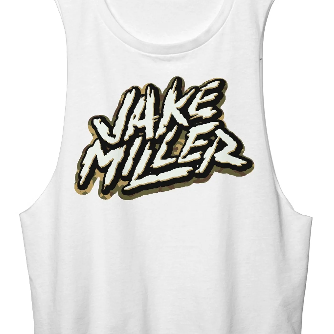 Jake Miller Camo Muscle tank