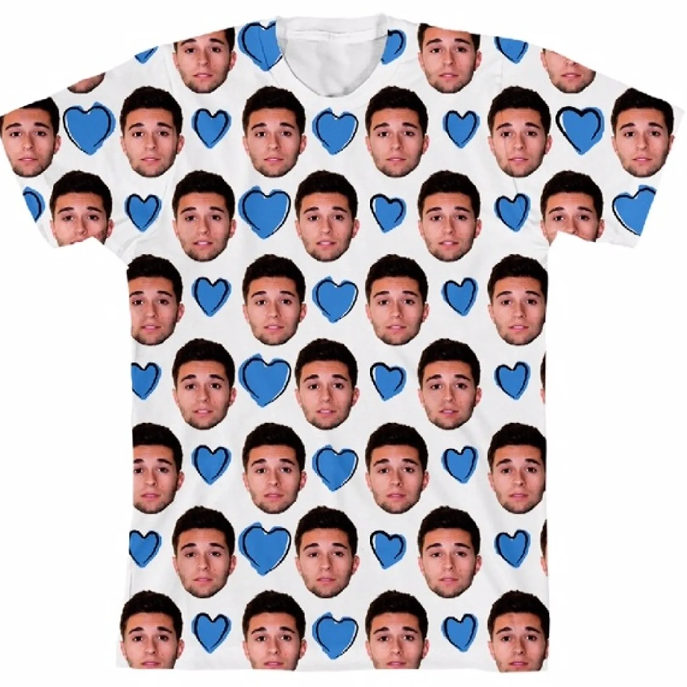 Jake Miller Head Heart T-shirt