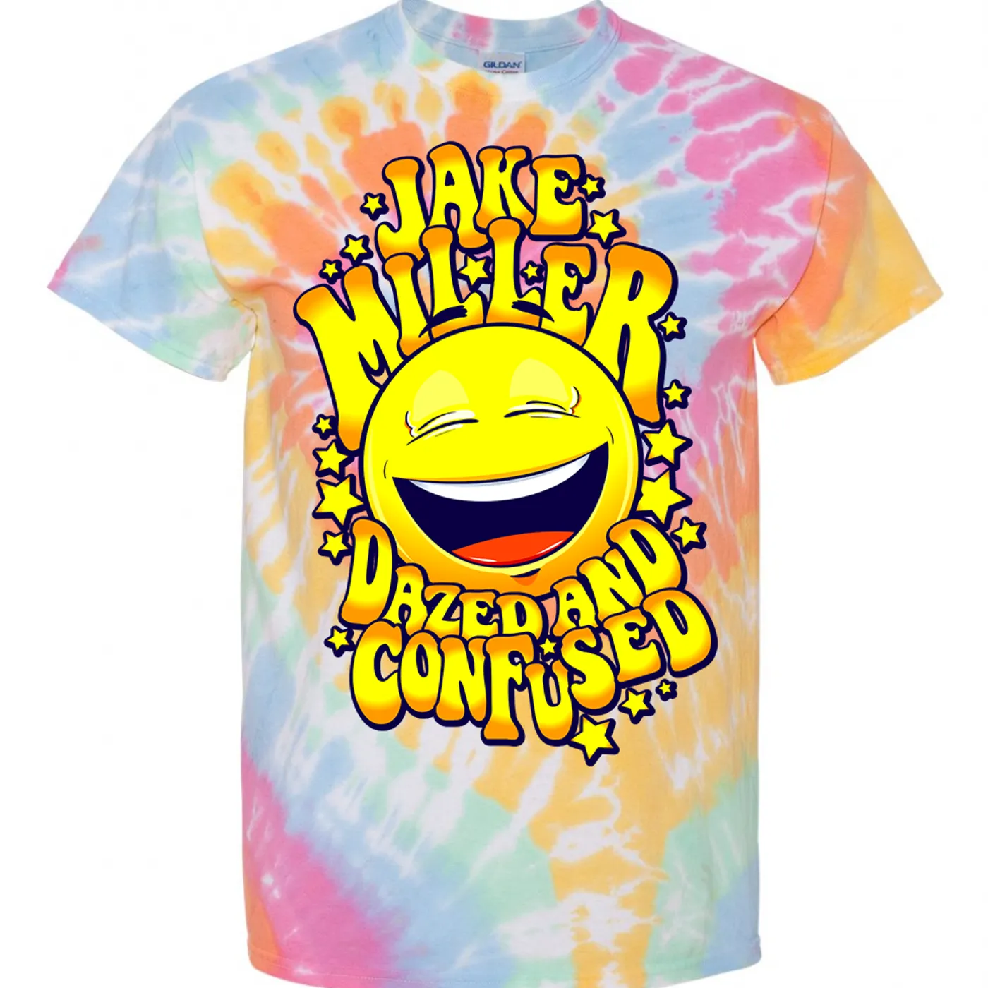 Jake Miller Dazed and Confused Tie Dye Unisex T-Shirt