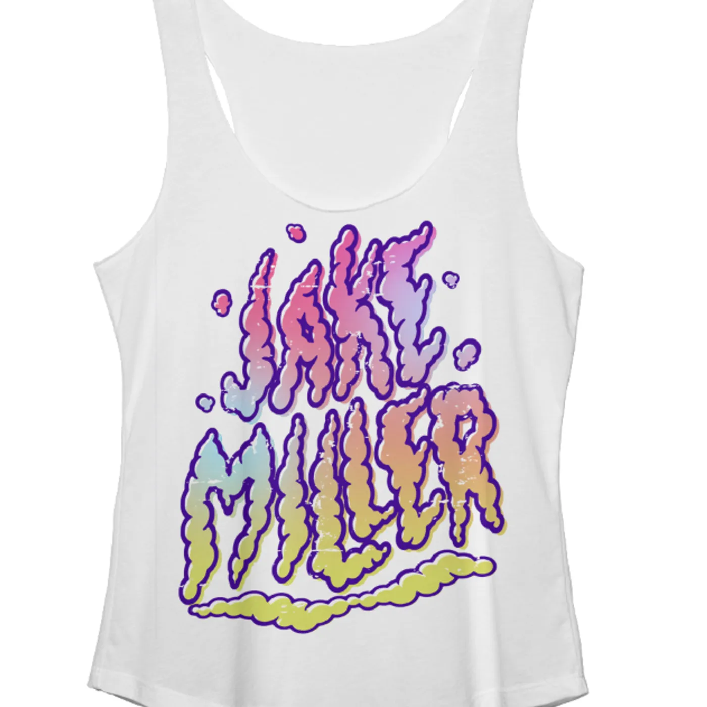 Jake Miller Smoke Out Womens Crop Top Tank