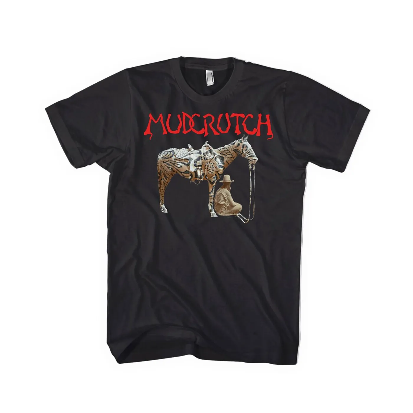 Mudcrutch Cowboy & Horse Black T-Shirt