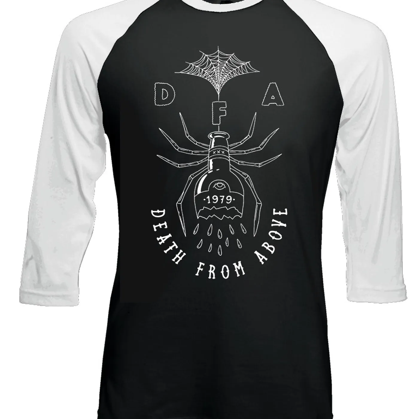Death From Above 1979 Bottle Spider Raglan