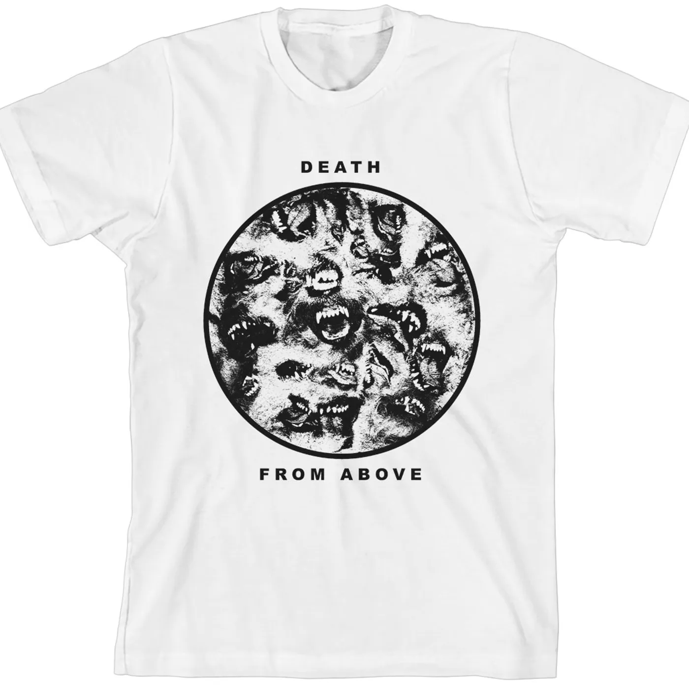 Death From Above 1979 Dogs Circle T-Shirt