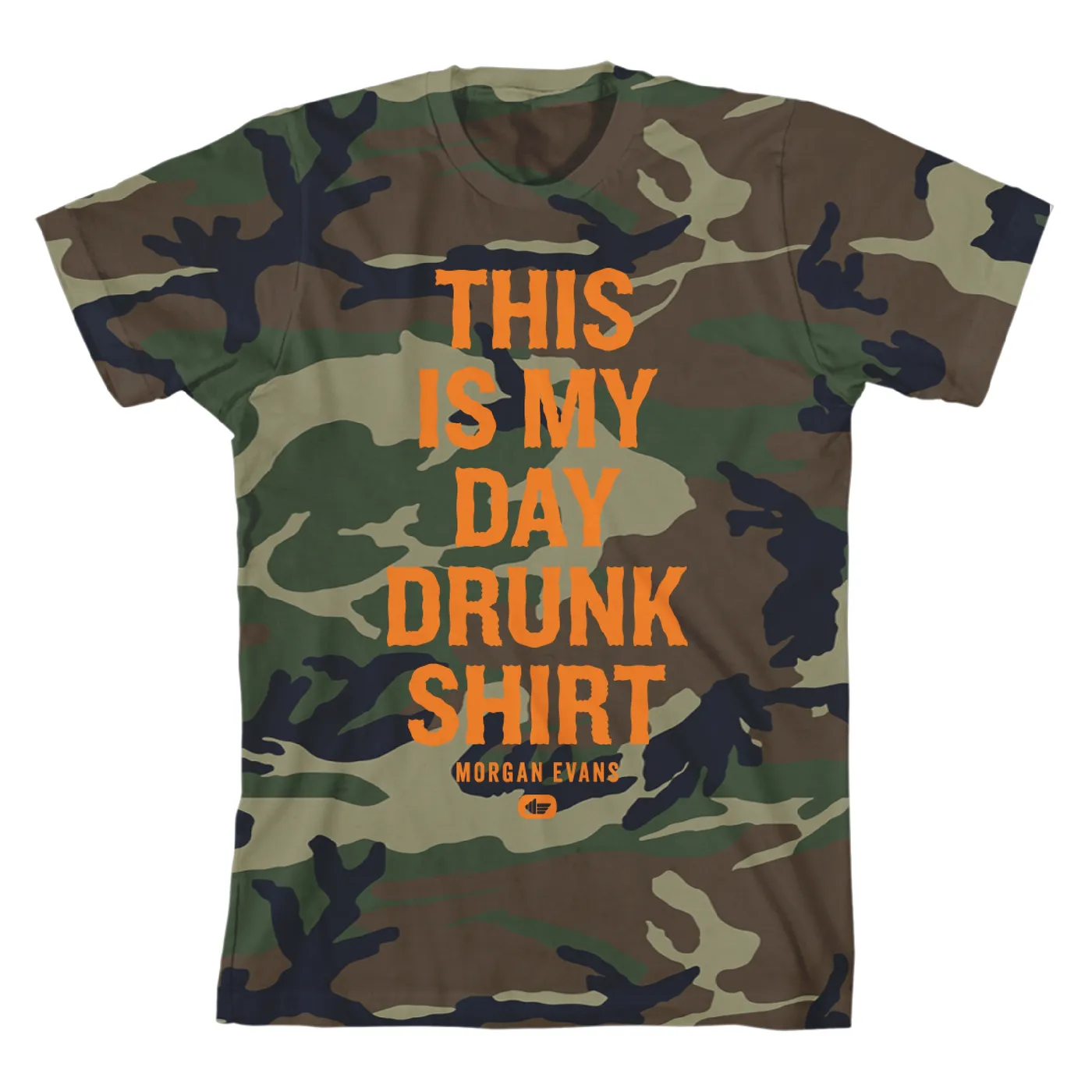 Morgan Evans Day Drunk Camo T-Shirt