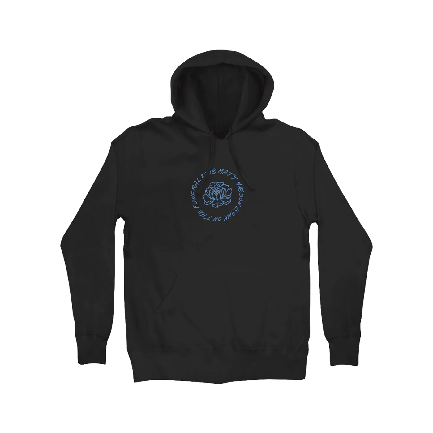 Matt Maeson Funeral Flower Circle Text Hoodie