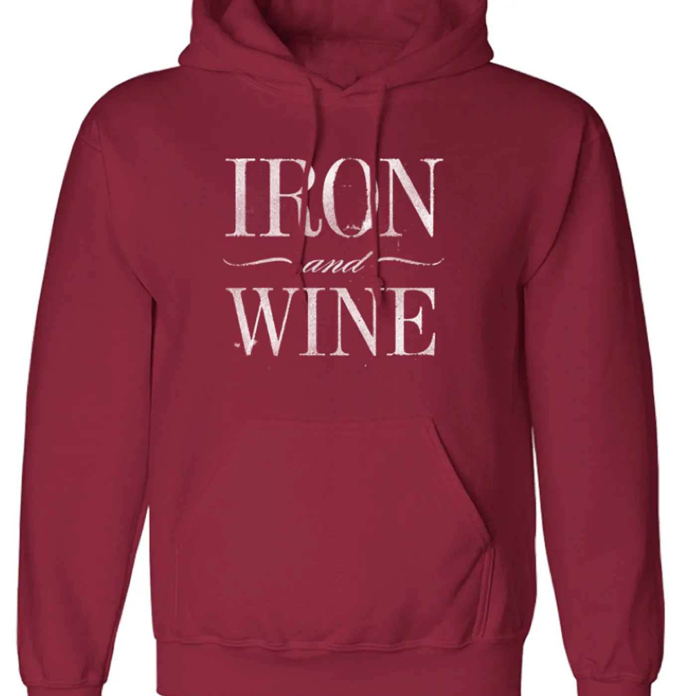 Iron & Wine Iron Over Wine Pullover Hoodie