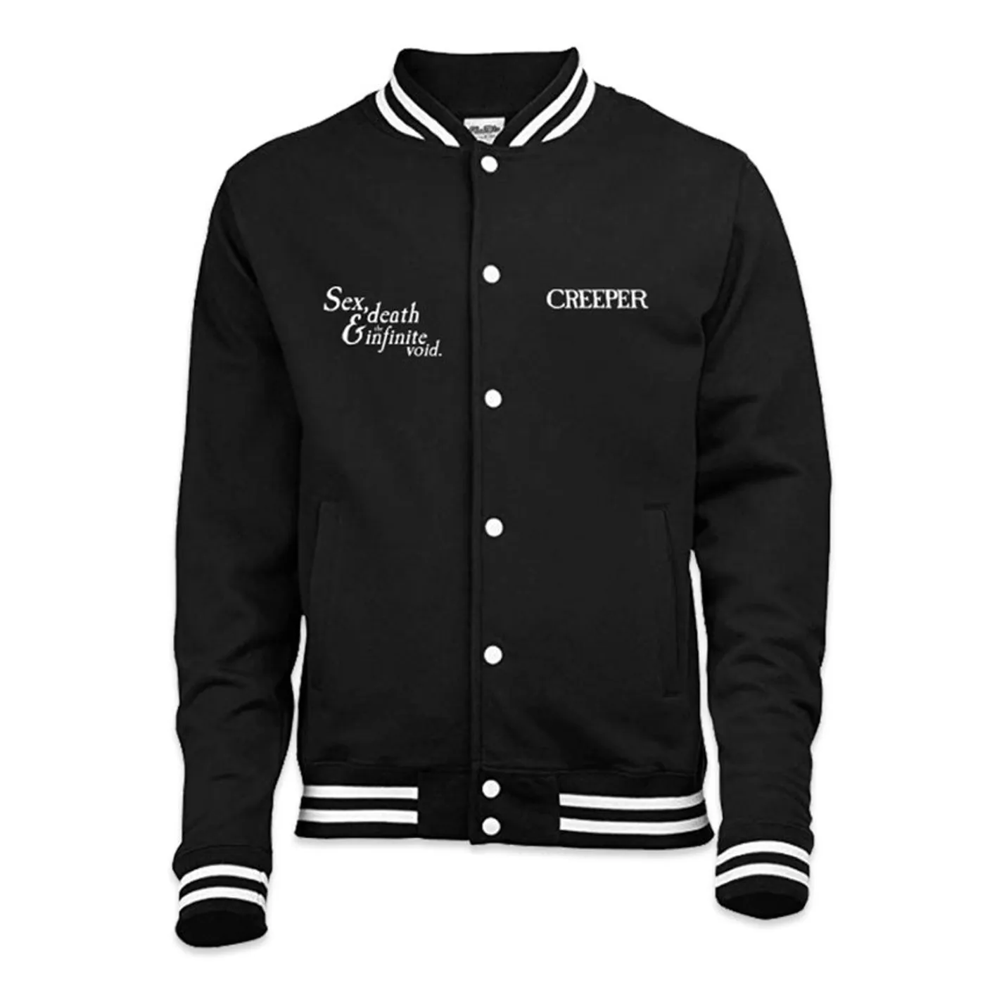 Creeper Sex, Death & The Infinite Void Varsity Jacket