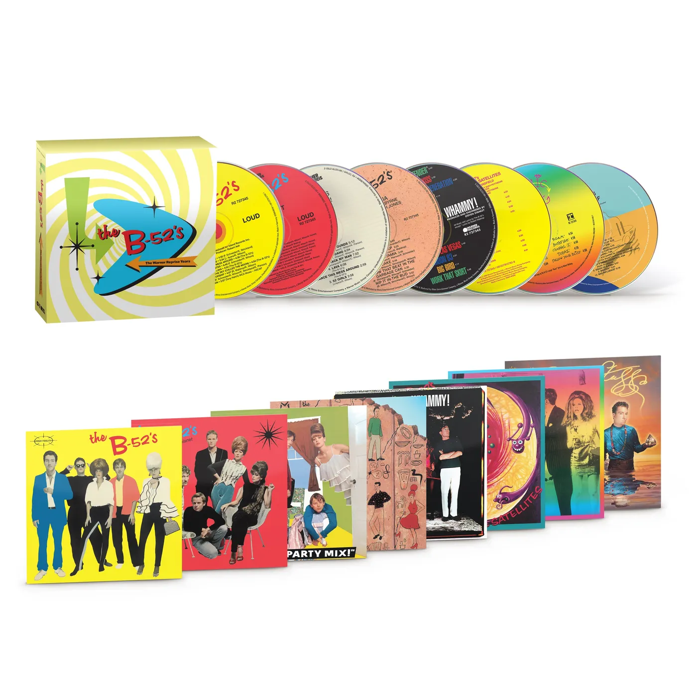 The B-52's Warner & Reprise Years 8CD Boxset (with Free Bottle Opener)
