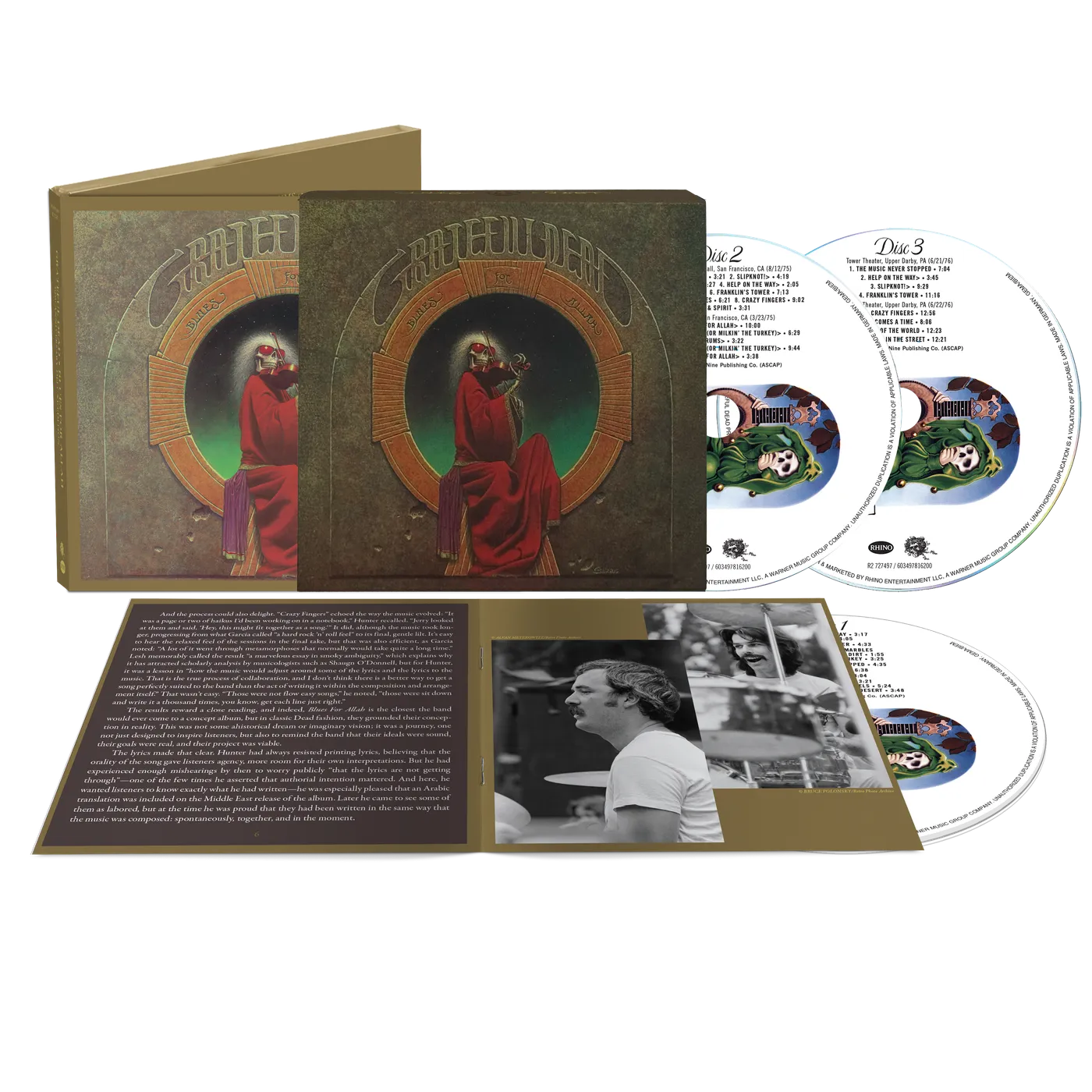 Grateful Dead Blues For Allah (50th Anniversary Deluxe Edition) [3CD]