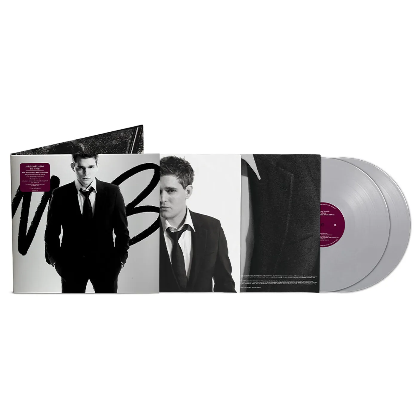 Michael Bublé It's Time (20th Anniversary Deluxe Edition) Silver 2LP (Vinyl)