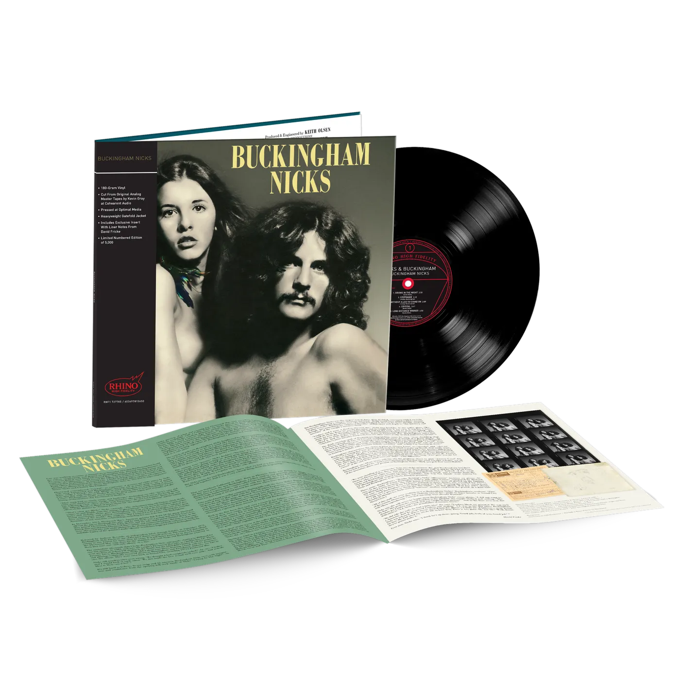Buckingham Nicks (Rhino High Fidelity)(Unnumbered) LP (Vinyl)
