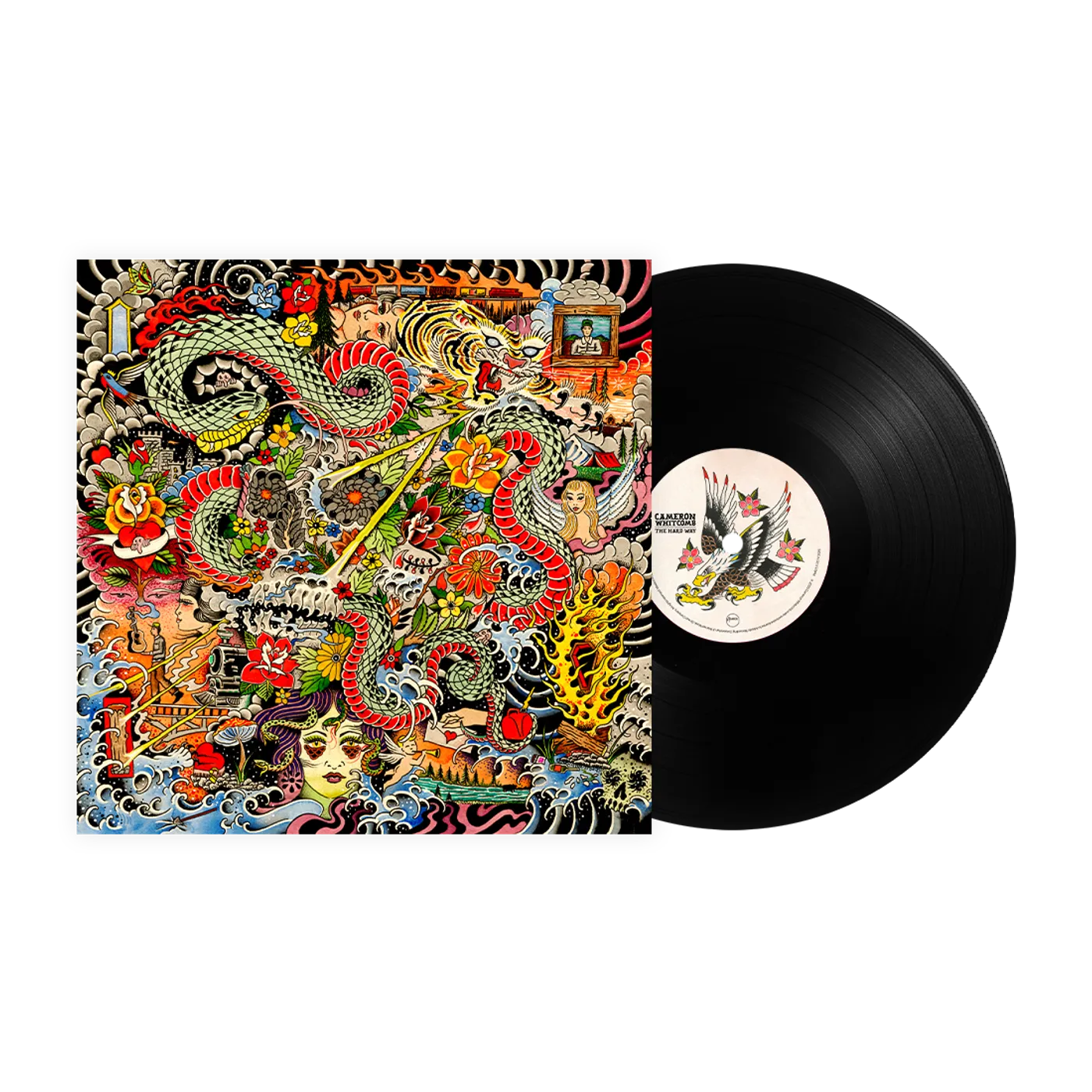 Cameron Whitcomb The Hard Way - Black Vinyl