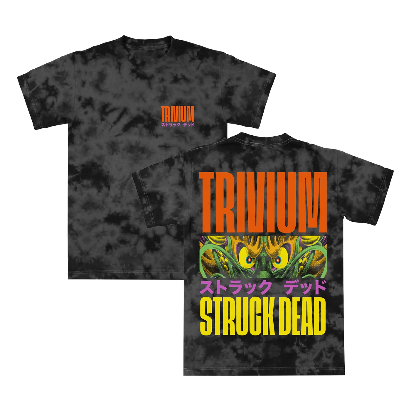 Trivium Dragon Eye Tie Dye T-Shirt