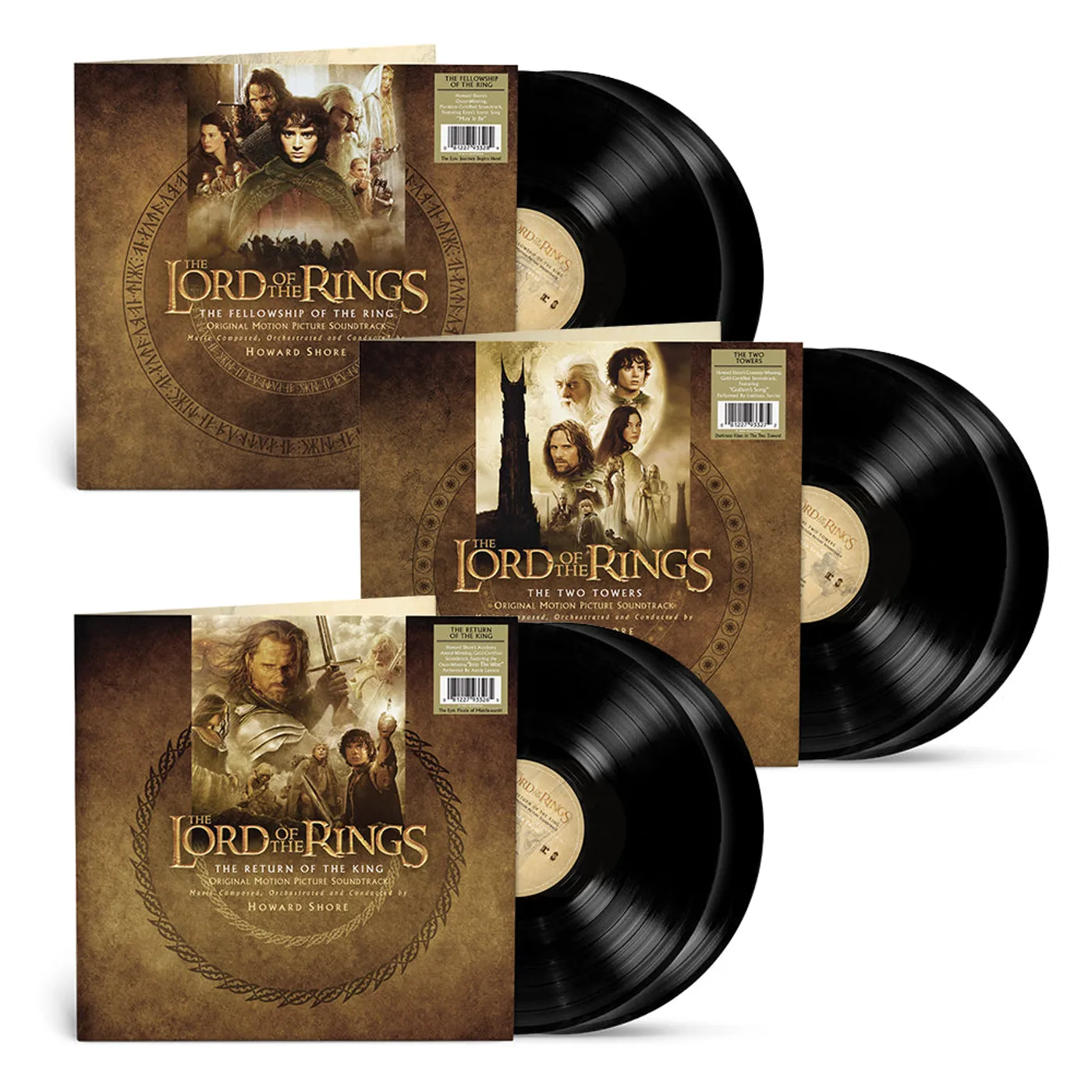 The Lord Of The Rings:  The Motion Picture Trilogy Soundtrack Bundle