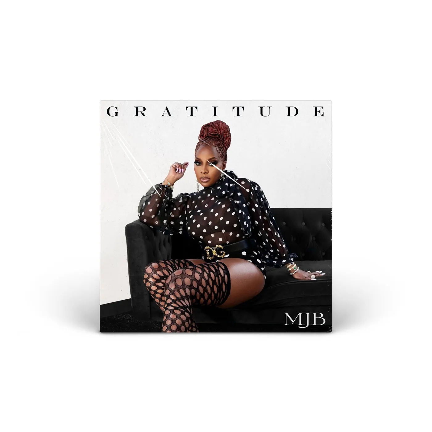 Mary J. Blige Gratitude (silver With White Swirl Vinyl) vinyl LP
