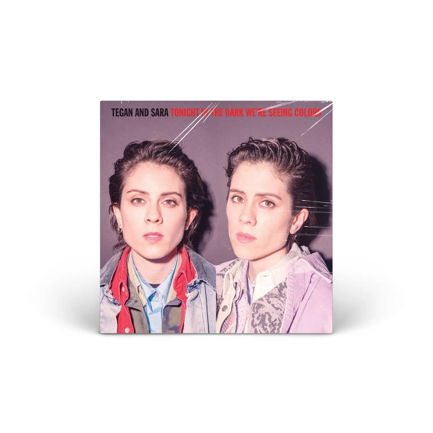 Tegan and Sara Tonight In The Dark We're Seeing Colors (Ltd., Purple with black splatter) vinyl LP