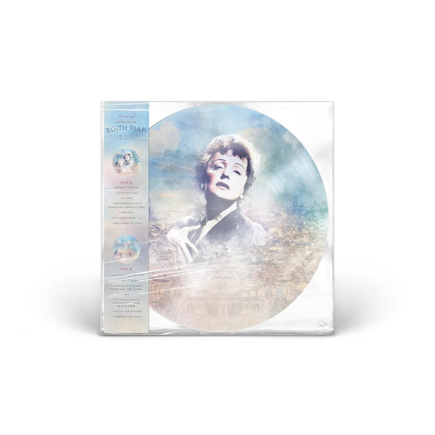 Édith Piaf Best of Picture Disc vinyl LP