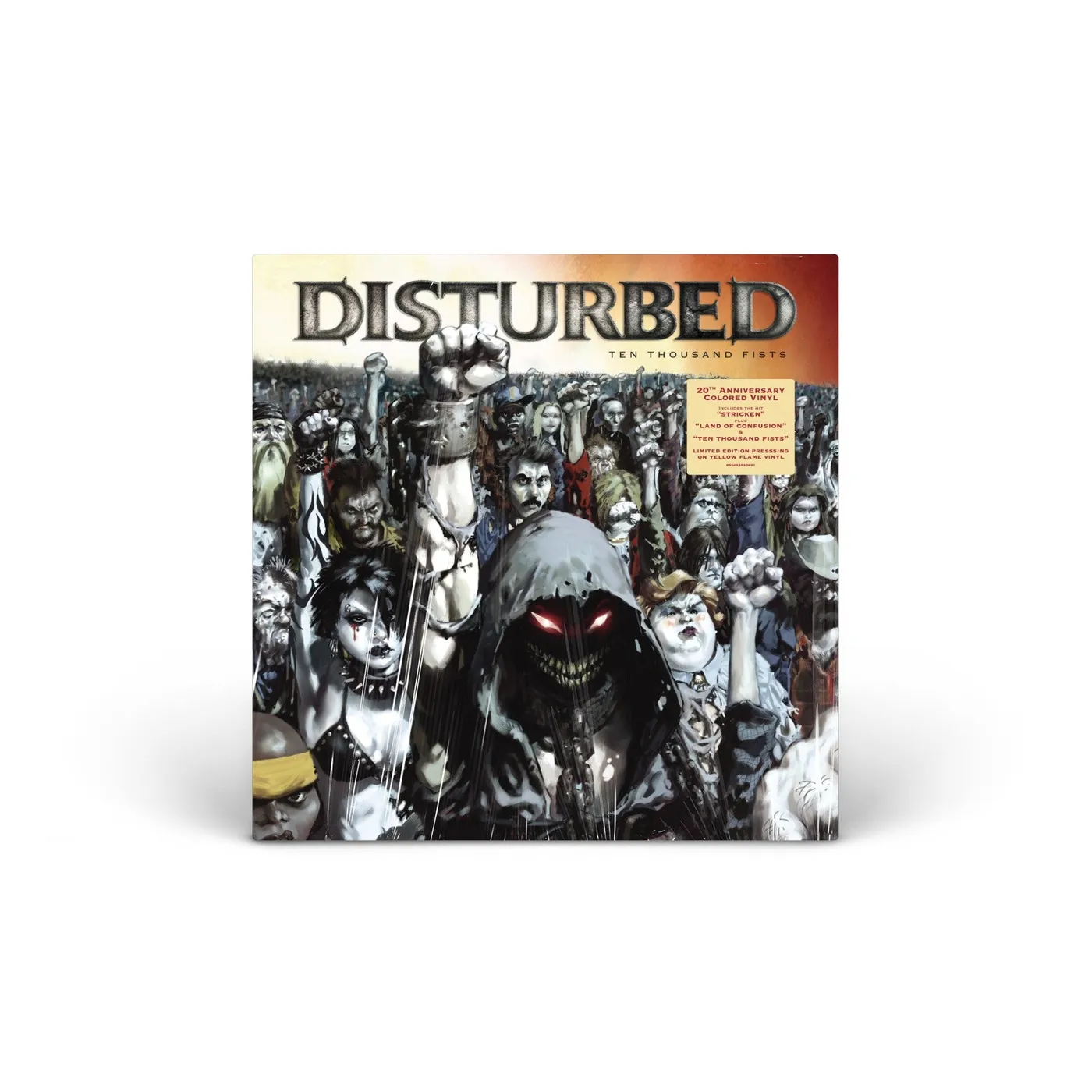 Disturbed Ten Thousand Fists (yellow Flame 2lp) vinyl 2LP