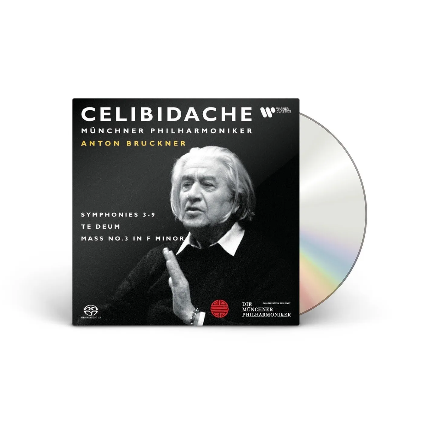 Sergiu Celibidache Bruckner: Symphonies 3 - 8, Te Deum & Mass in F Minor 12CD