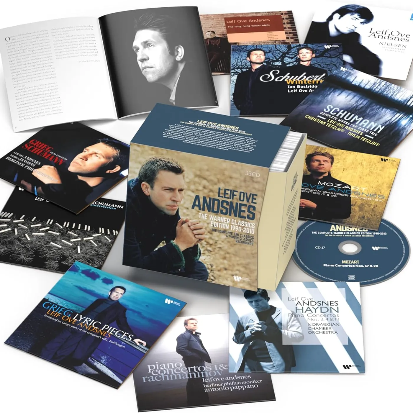 Leif Ove Andsnes The Complete Warner Classics Edition 36CD