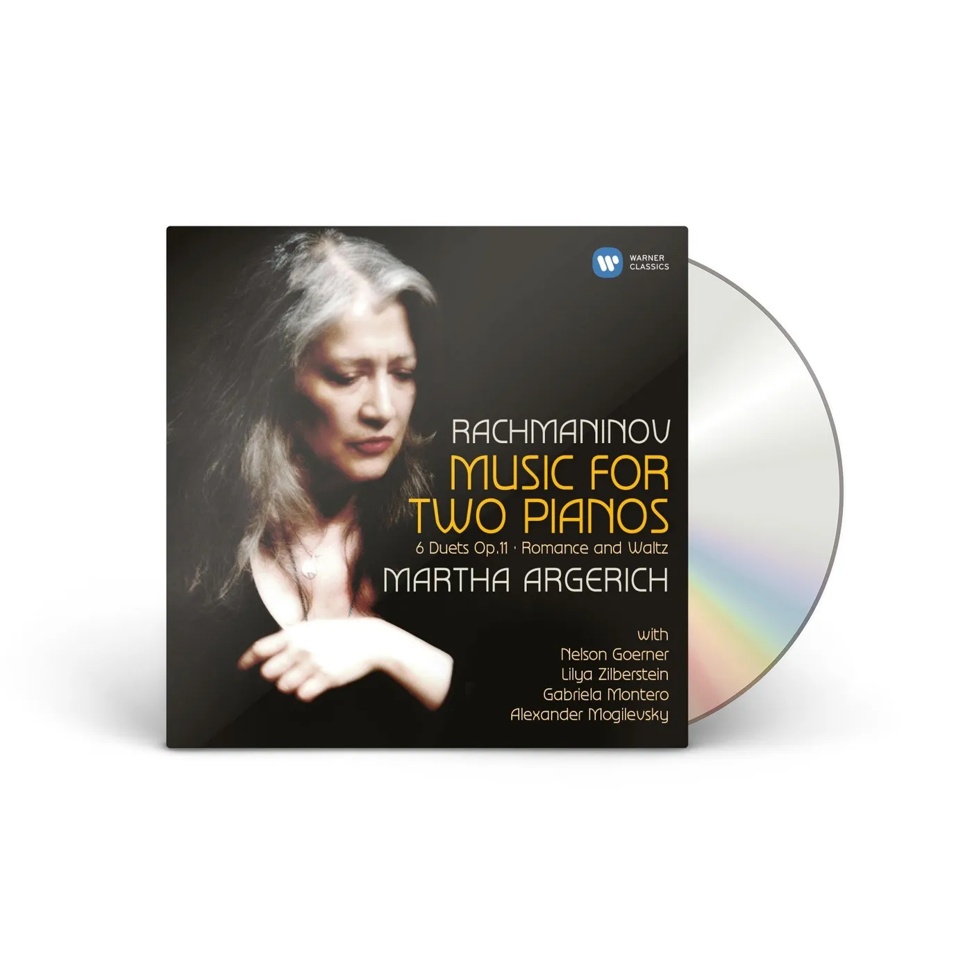 Martha Argerich Rachmaninov: Music for Two Pianos 2CD