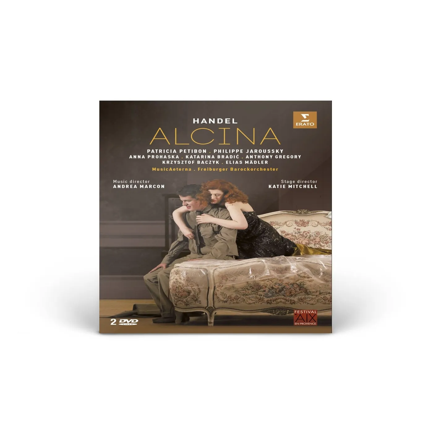 Philippe Jaroussky Handel: Alcina [Aix en Provence] DVD 2Disc