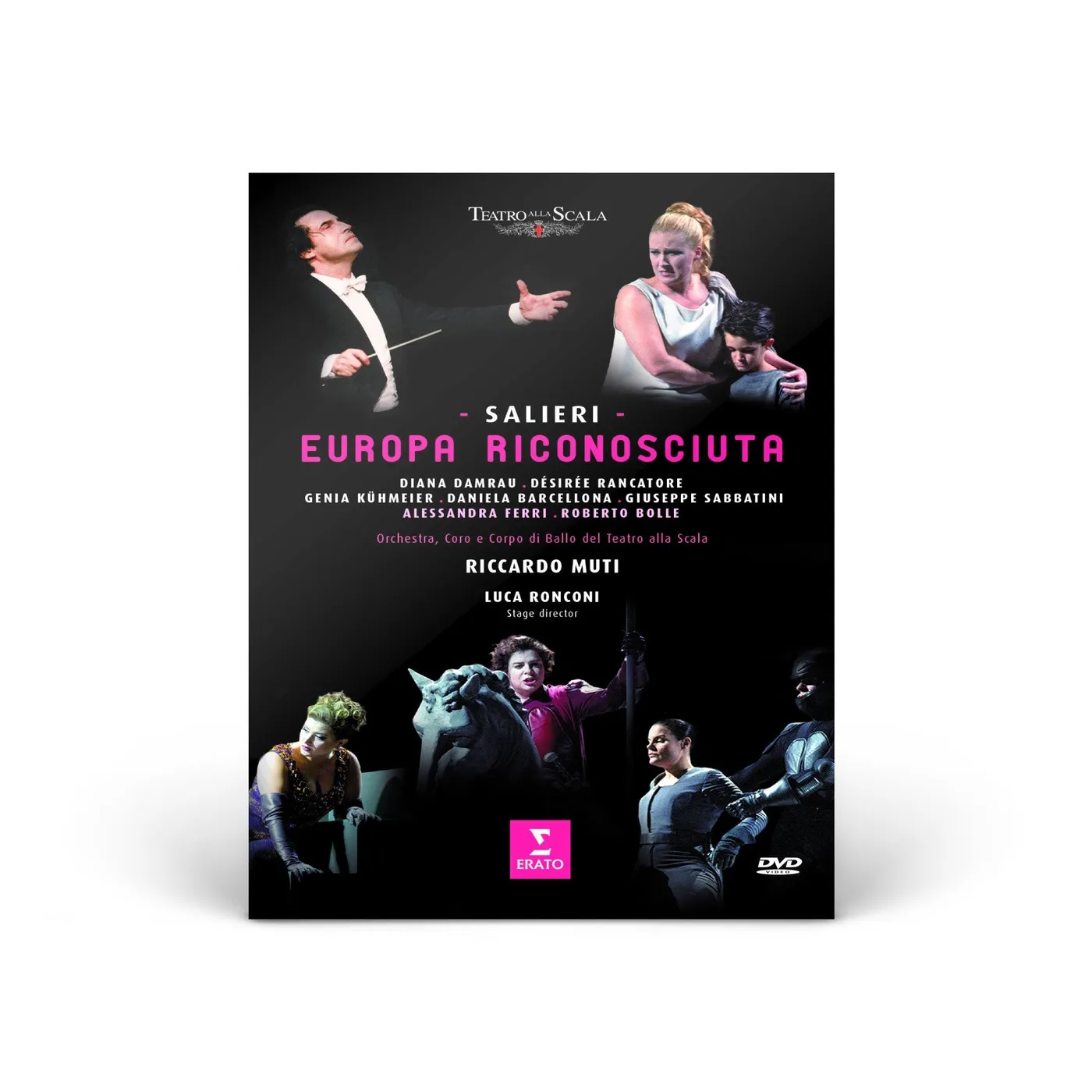 Diana Damrau Salieri: L'Europa riconosciuta [Teatro alla Scala] DVD Disc