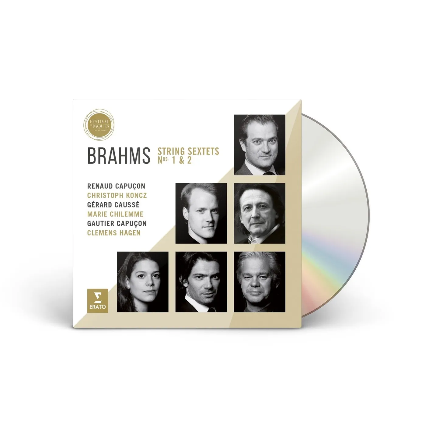 Renaud Capuçon Brahms: Sextets (Live from Aix Easter Festival 2016) CD