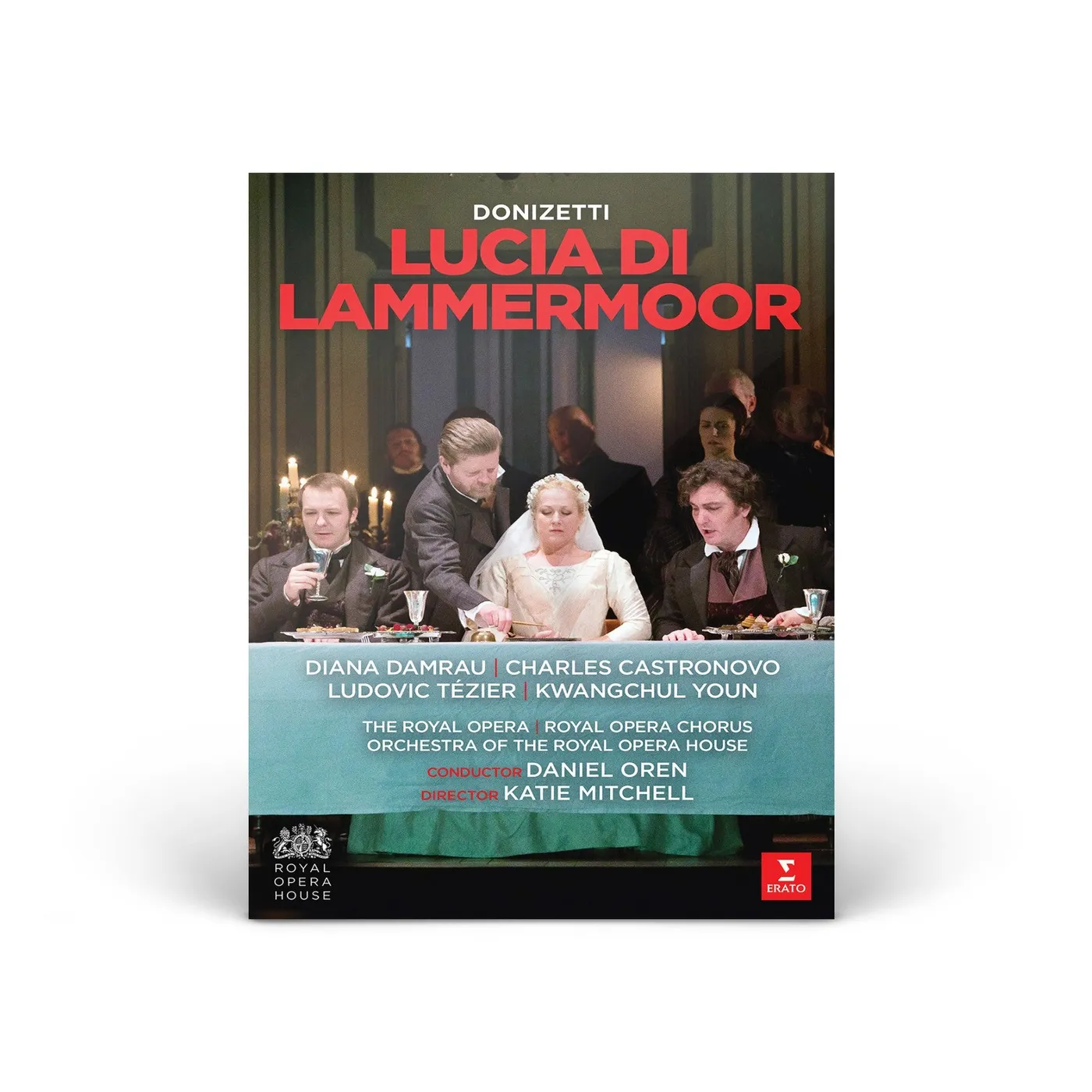 Diana Damrau Donizetti: Lucia di Lammermoor DVD Disc