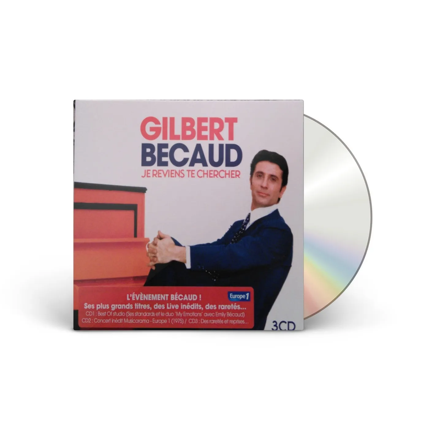 Gilbert Bécaud Je reviens te chercher – Anthologie 3CD 3CD