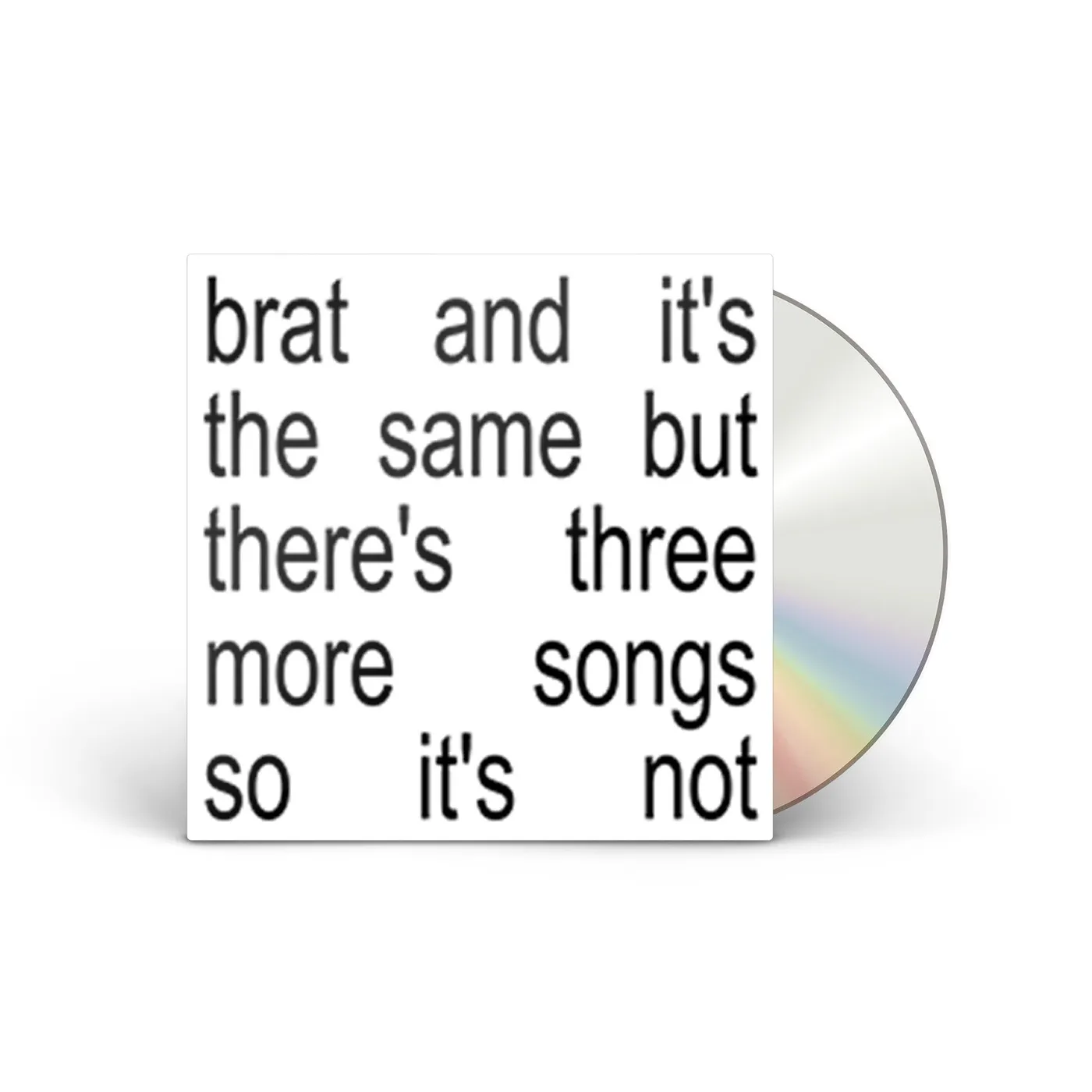 Charli xcx All Retail / Brat and it’s the same but there’s three more songs so it’s not CD