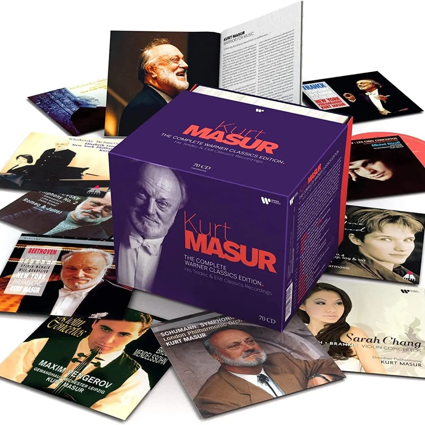 Kurt Masur The Complete Warner Recordings 70CD