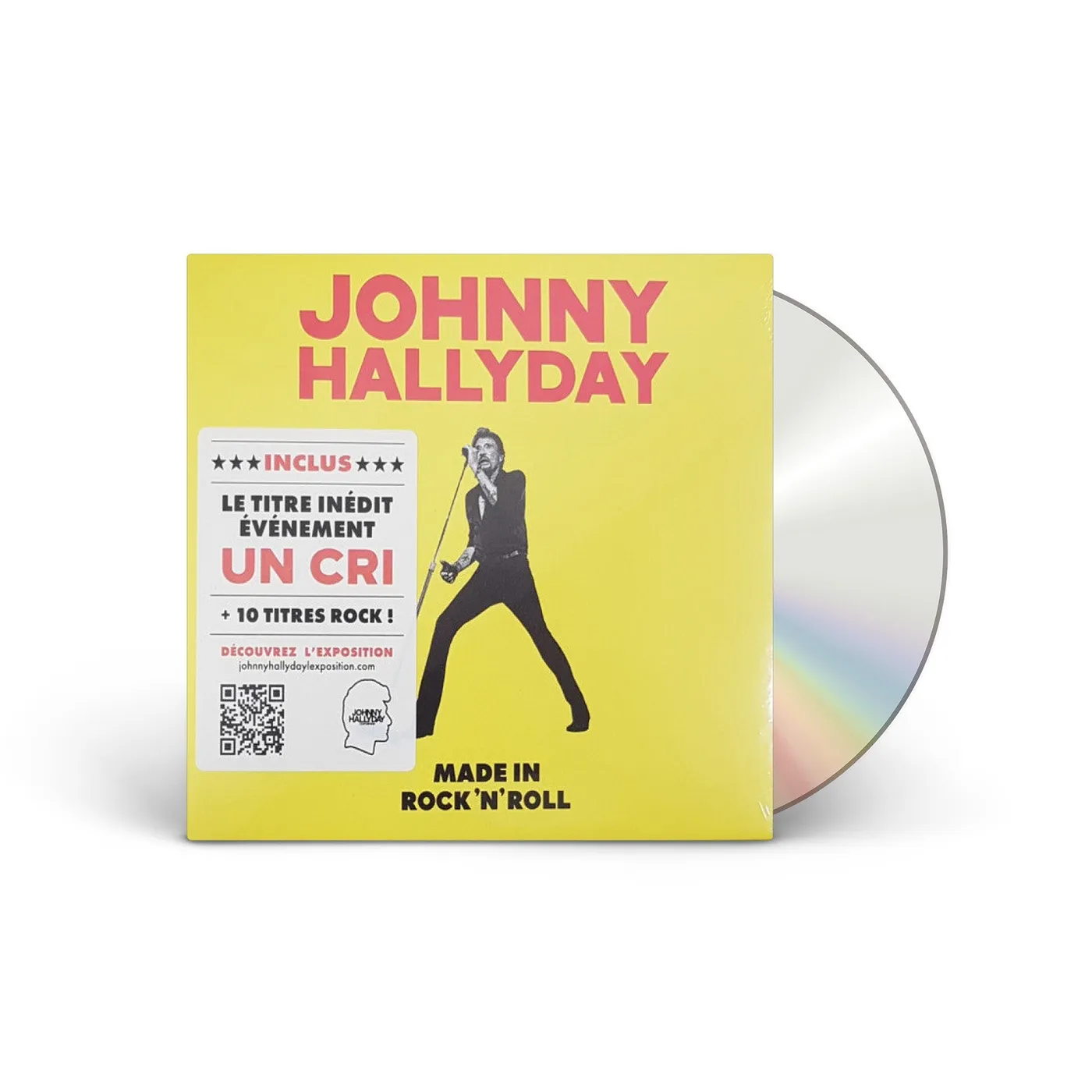 Johnny Hallyday Made in Rock'n'Roll (Édition limitée) CD