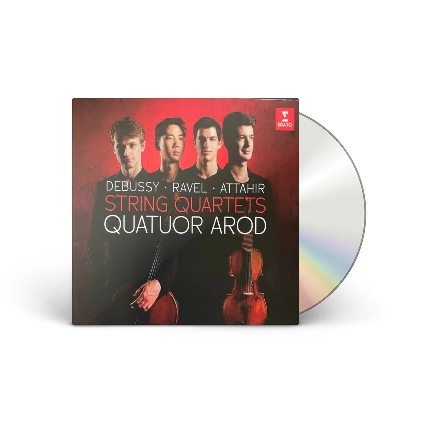Quatuor Arod Debussy, Attahir, Ravel 2CD
