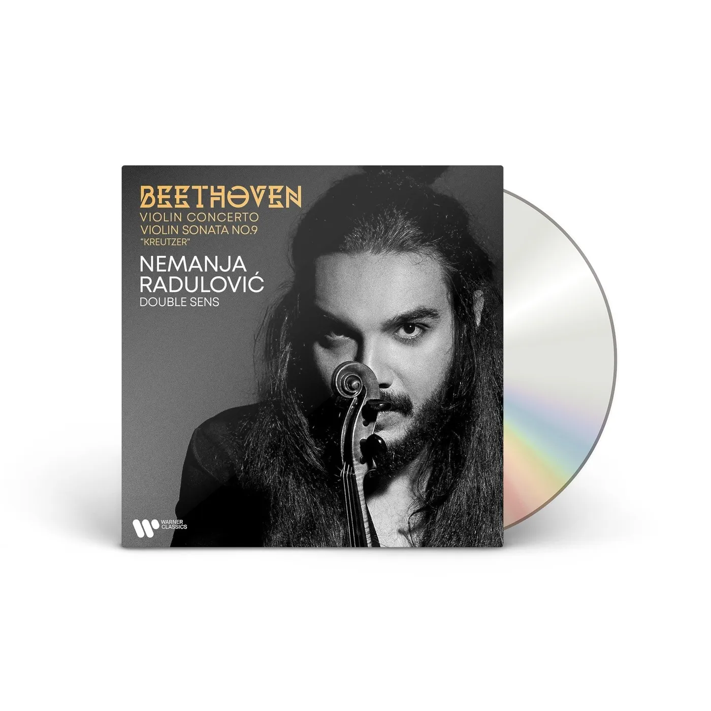 Nemanja Radulović Beethoven: Violin Concerto, Op. 61 & Violin Sonata No. 9, Op. 47 "Kreutzer" CD