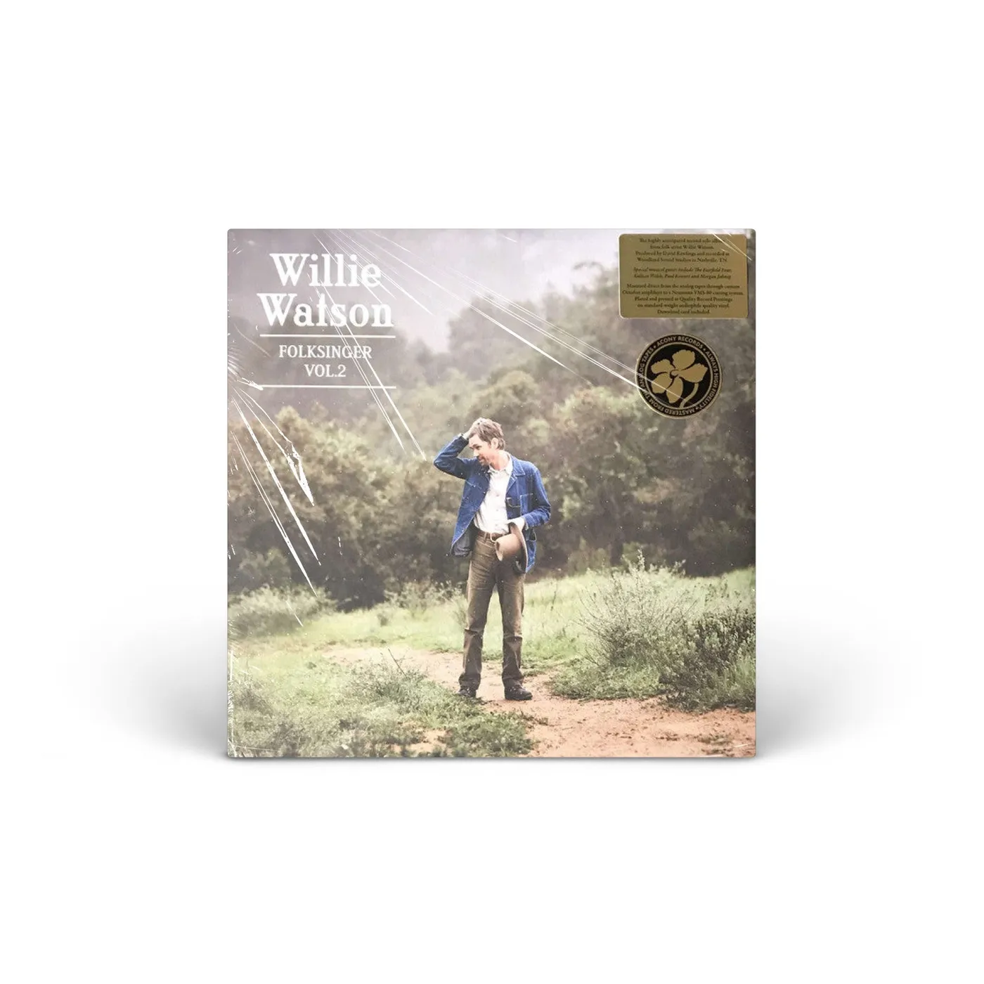 Willie Watson Folksinger Vol. 2 vinyl LP