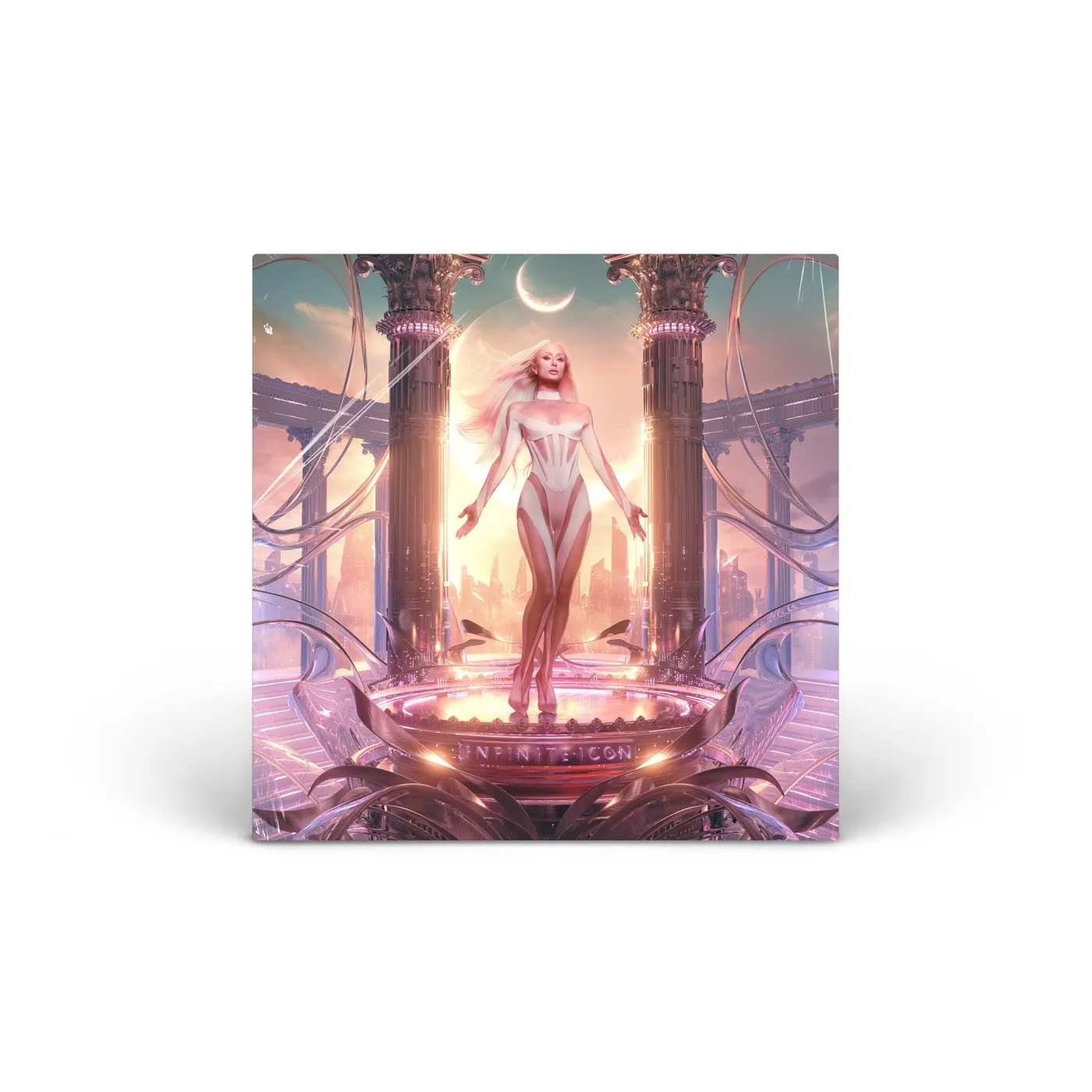 Paris Hilton Infinite Icon [Baby Pink Vinyl] vinyl LP