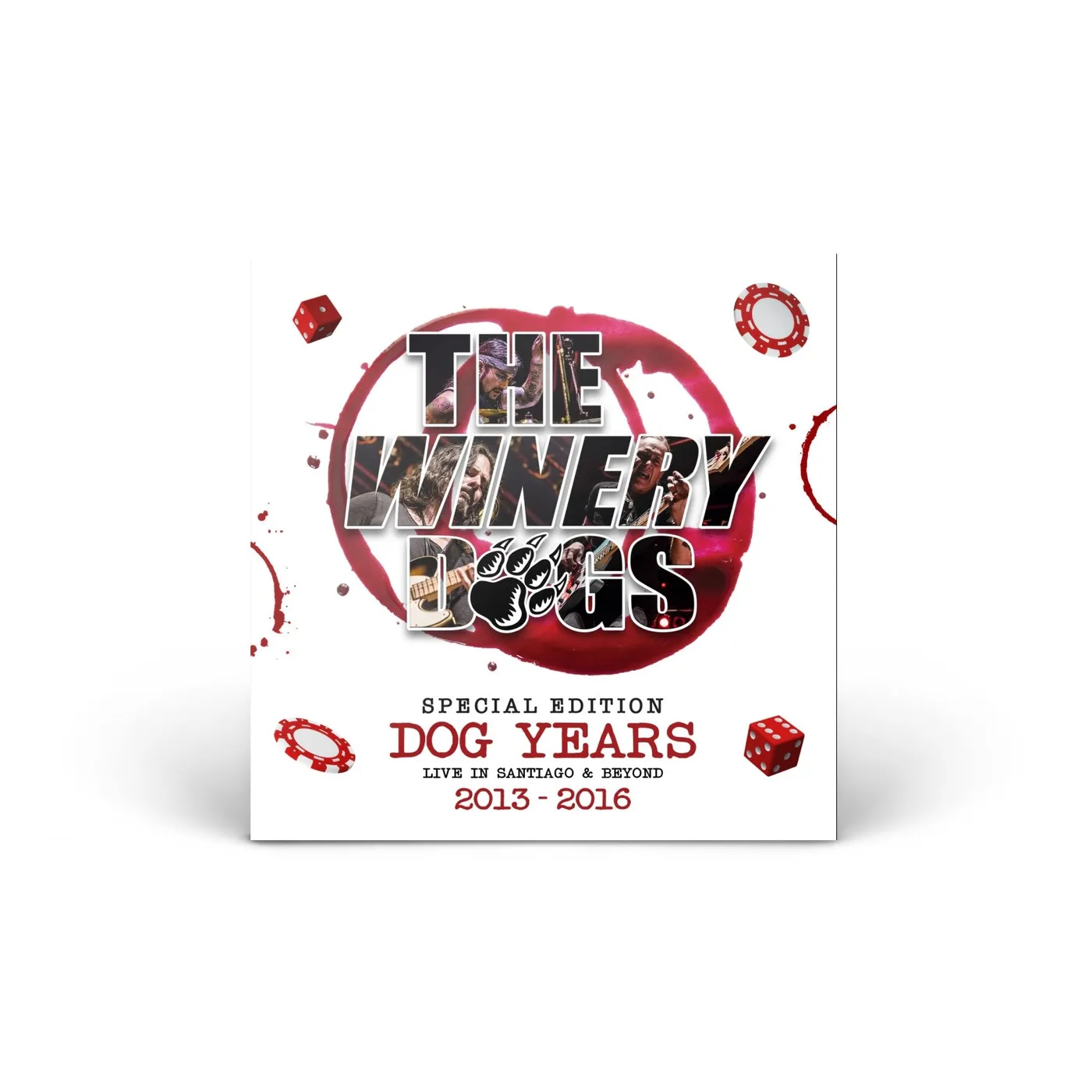 The Winery Dogs DOG YEARS Live In Santiago & Beyond 2013-2016 (Deluxe Edition) [Deluxe DigiStack 5 Disc Special Edition] Blu Ray 5Disc