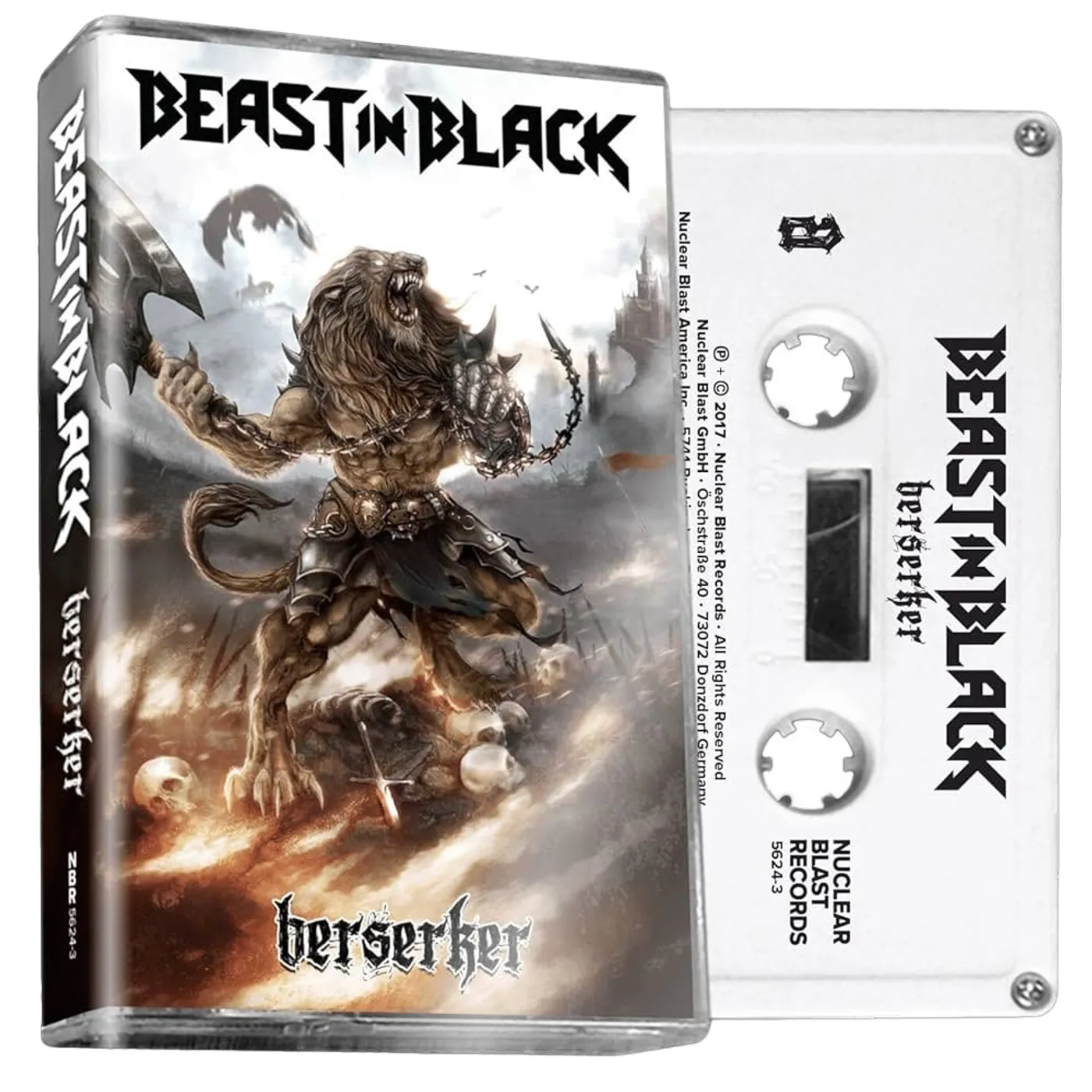 Beast In Black Berserker (White) Cassette