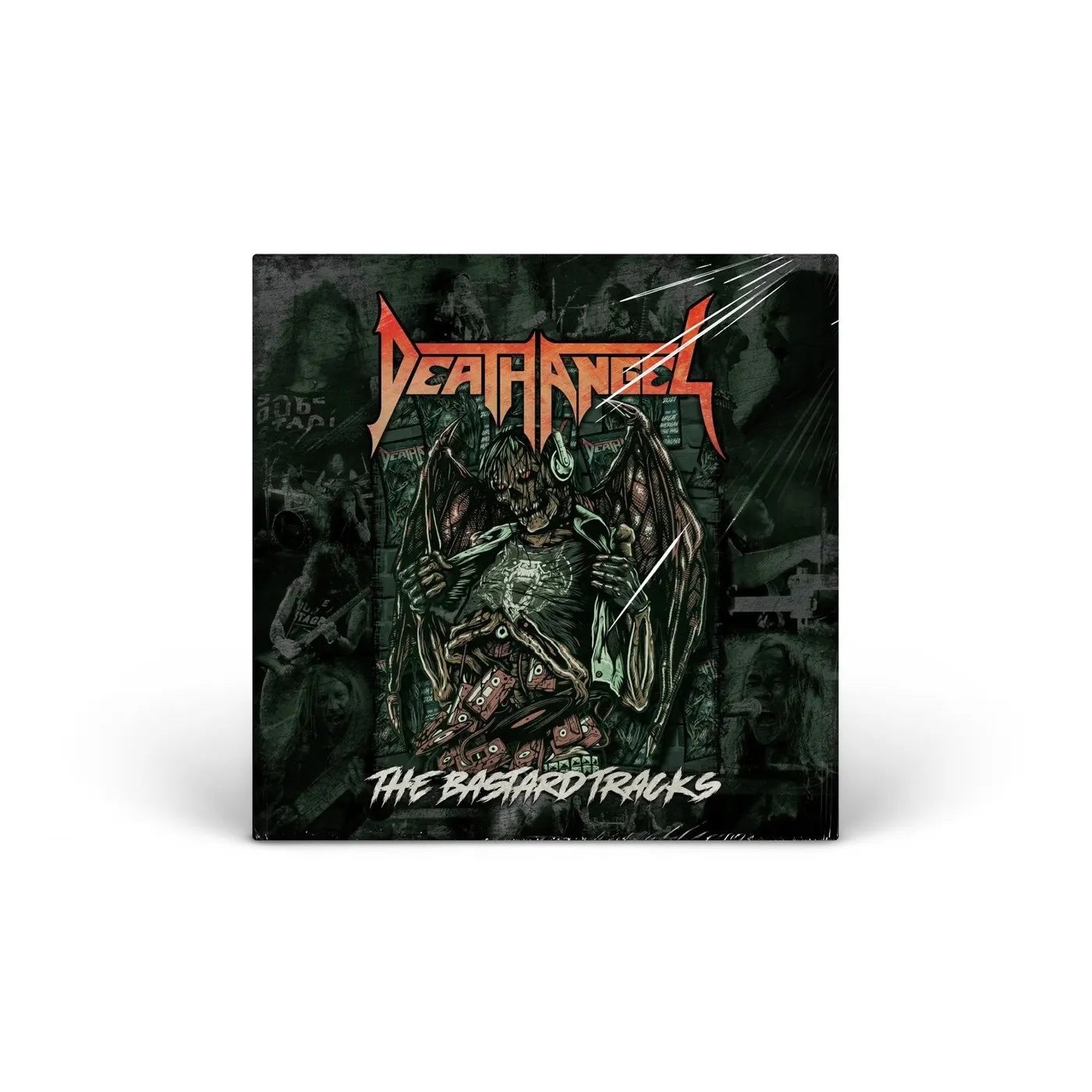 Death Angel Bastard Tracks (Clear Brown Green & Orange) vinyl LP