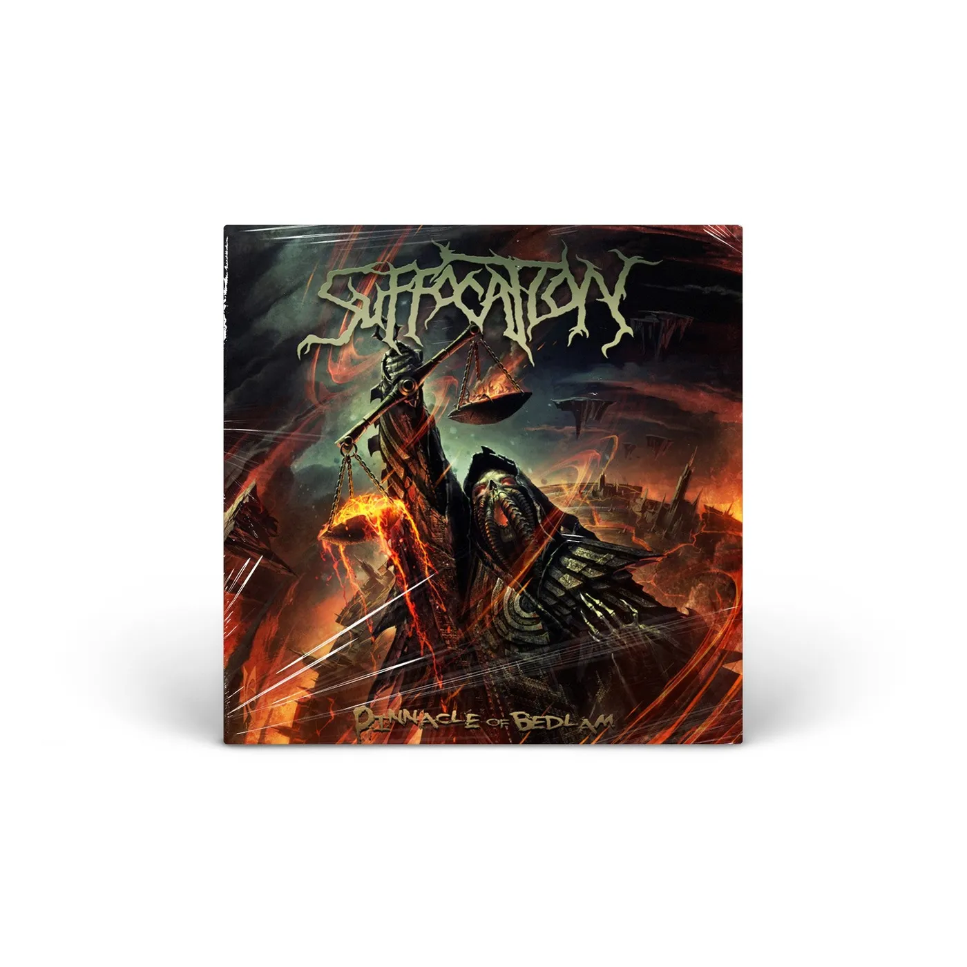 Suffocation Pinnacle of Bedlam (yellow/black corona in Gatefold) vinyl LP