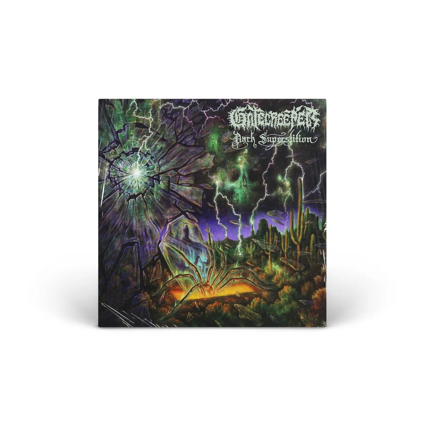 Gatecreeper Dark Superstition (CLEAR/BLACK/PURPLE SPLATTER VINYL) vinyl LP