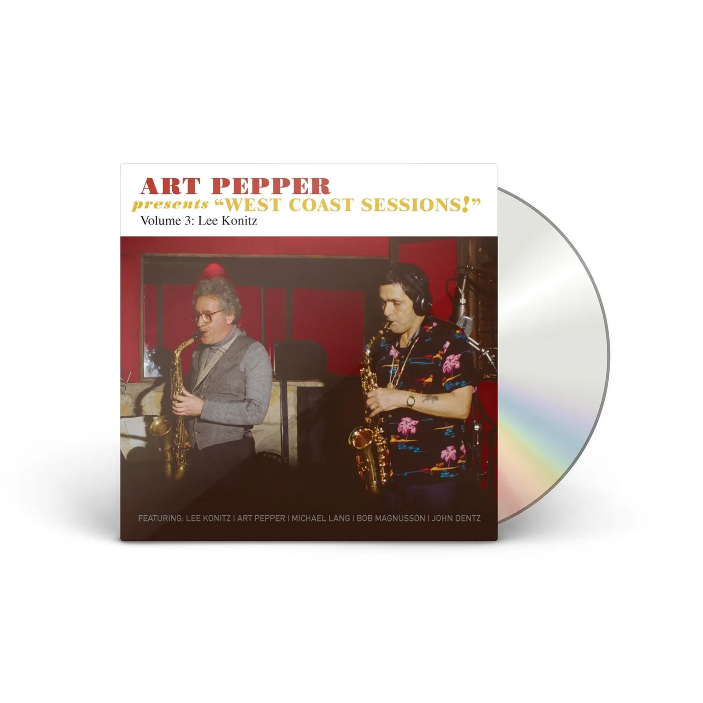 Art Pepper Presents "West Coast Sessions!" Volume 3: Lee Konitz (Limited Edition) CD